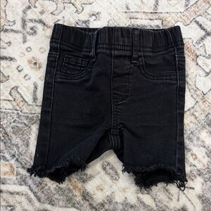 Lenox James Black Denim Shorts